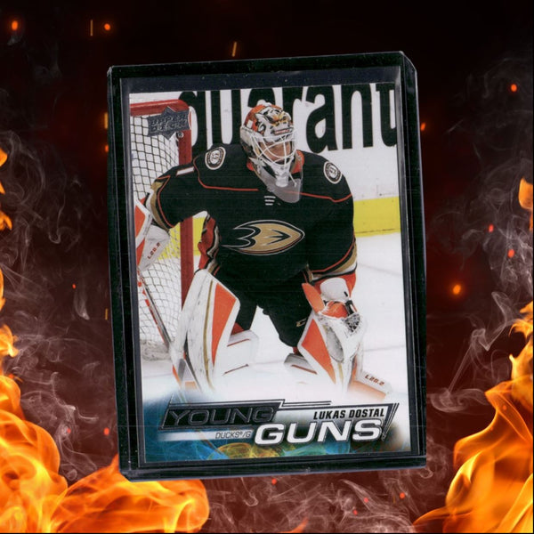 2022-23 Upper Deck Lukas Dostal Young Guns (A) Rookie #203