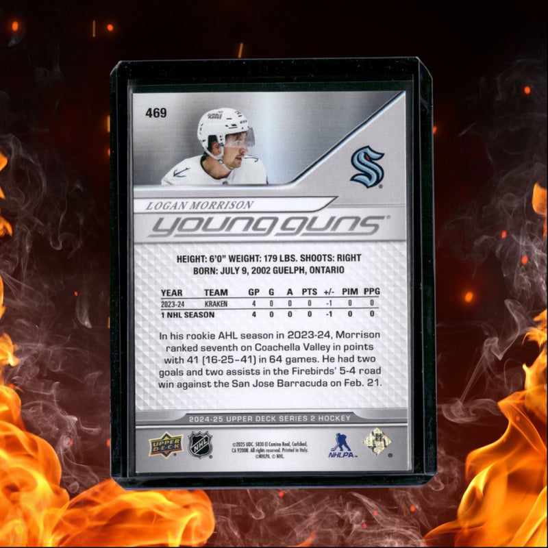 2024-25 Upper Deck Logan Morrison Young Guns (B) Rookie