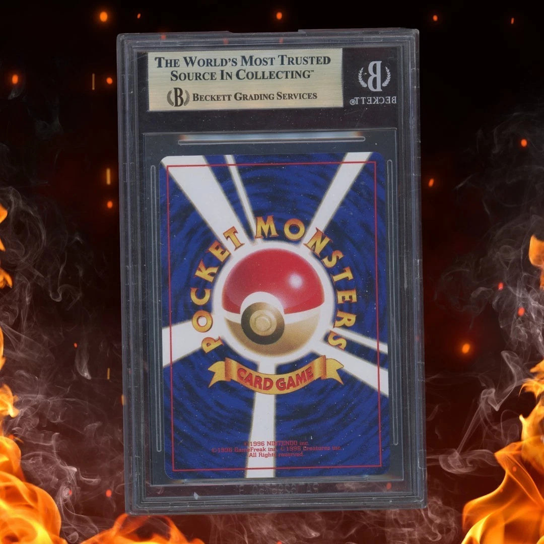 1999 Pocket Monsters Intro Pack Japanese BULBASAUR Deck MEOWTH BGS 9.5
