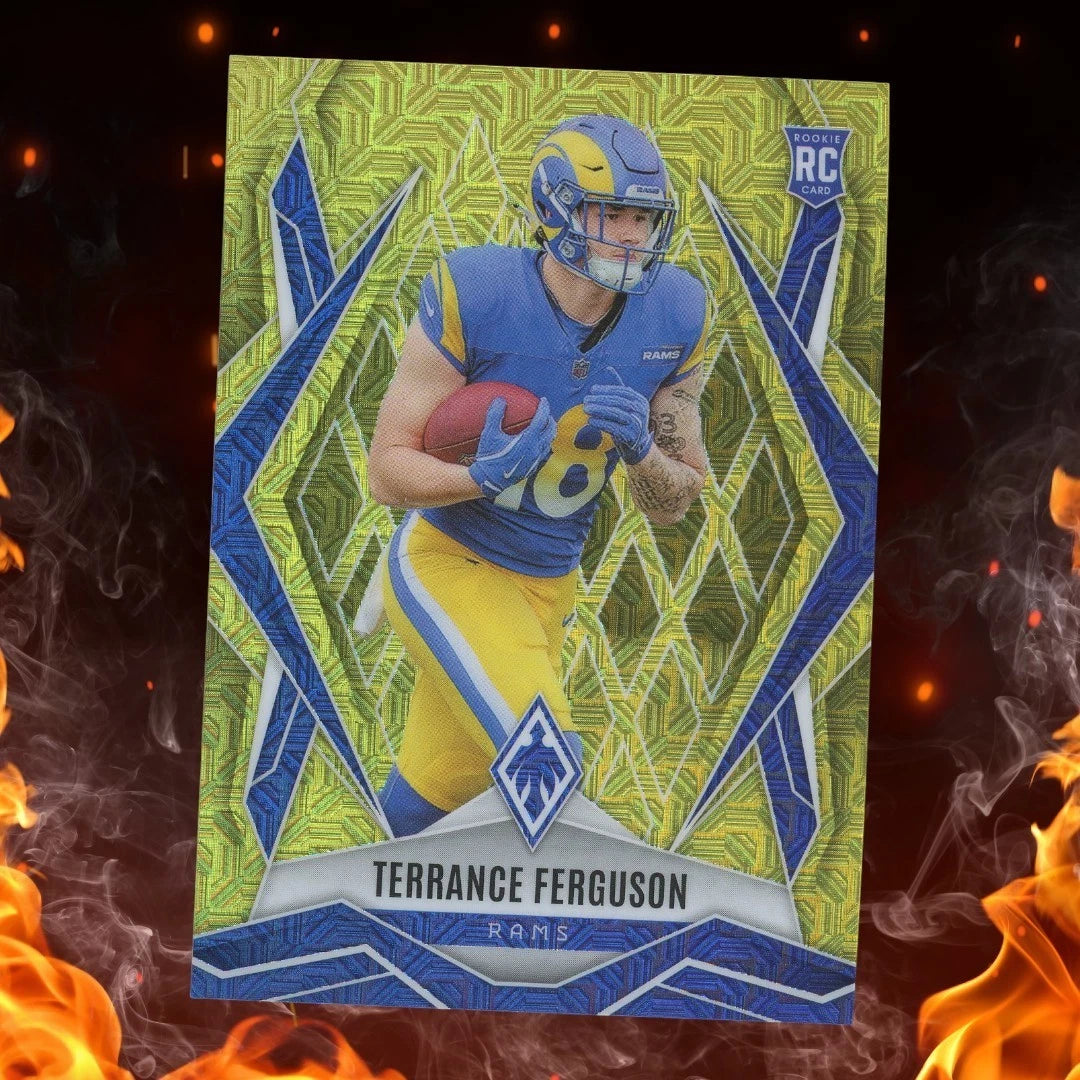 2025 Panini Phoenix TERRANCE FERGUSON Rookie Yellow /35 #152