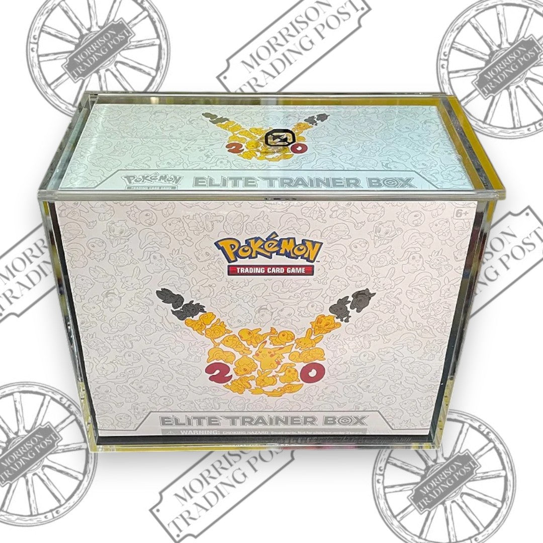 EVORETRO Acrylic Elite Trainer Box Protector – 4MM Anti-UV with Sliding Lid
