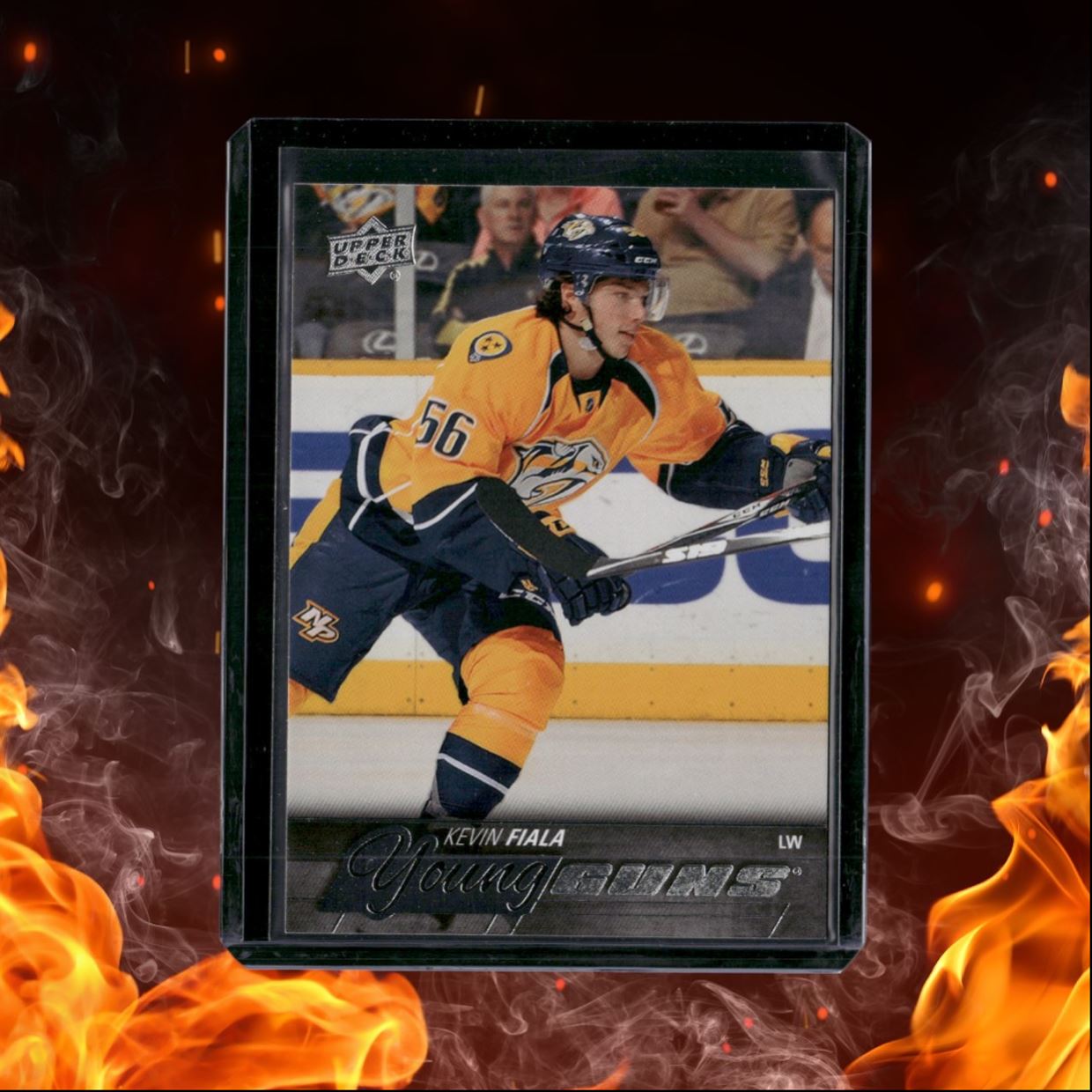 2015-16 Upper Deck Kevin Fiala Young Guns Rookie #208