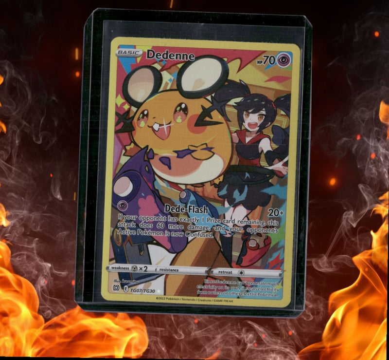 2022 Pokemon Brilliant Stars Dedenne Trainer Gallery Ultra Rare LP