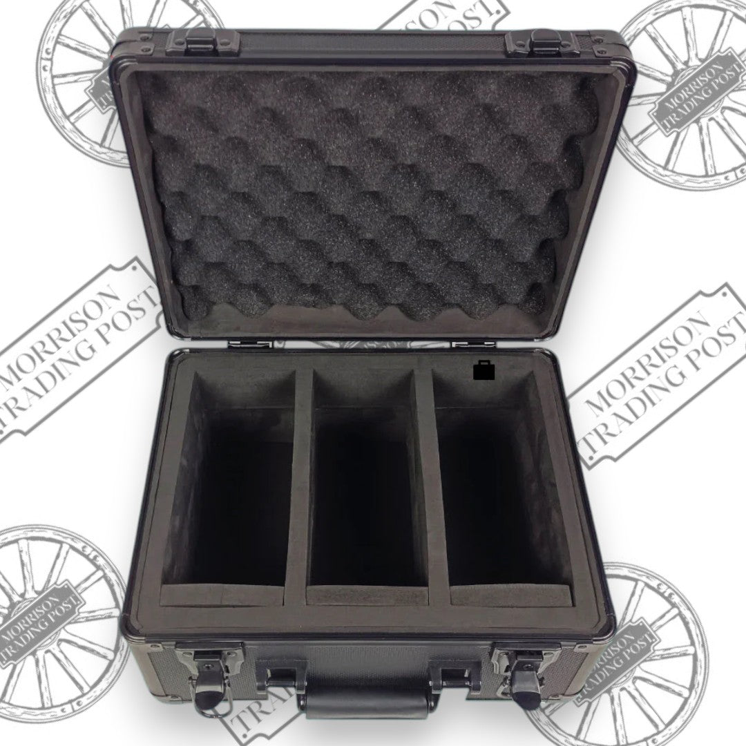 EVORETRO 3-Row Graded Card Case w/ key lock | Holds Up To 90 Slabs