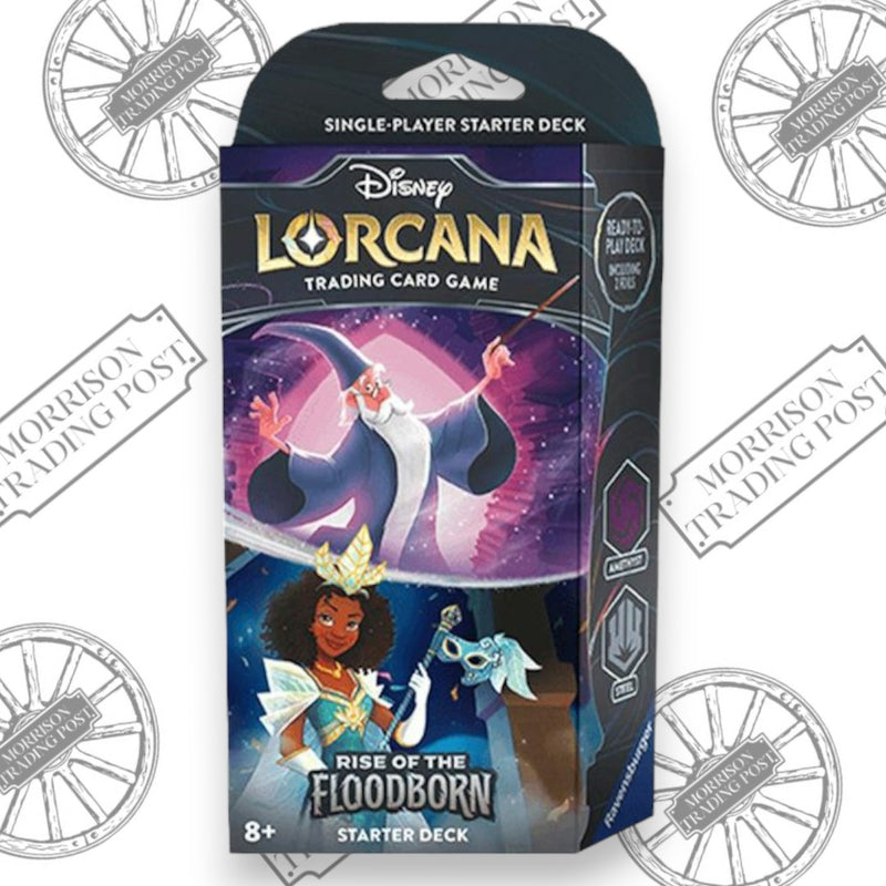 Disney Lorcana Chapter 2 Rise Of The Floodborn Starter Deck