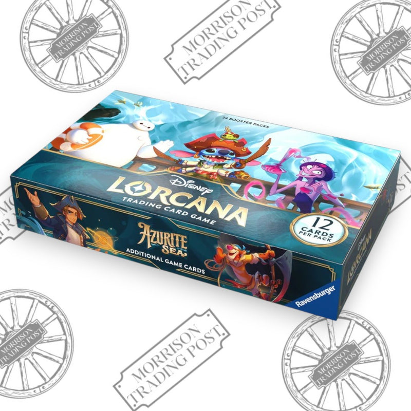 Disney Lorcana Azurite Sea Booster Box