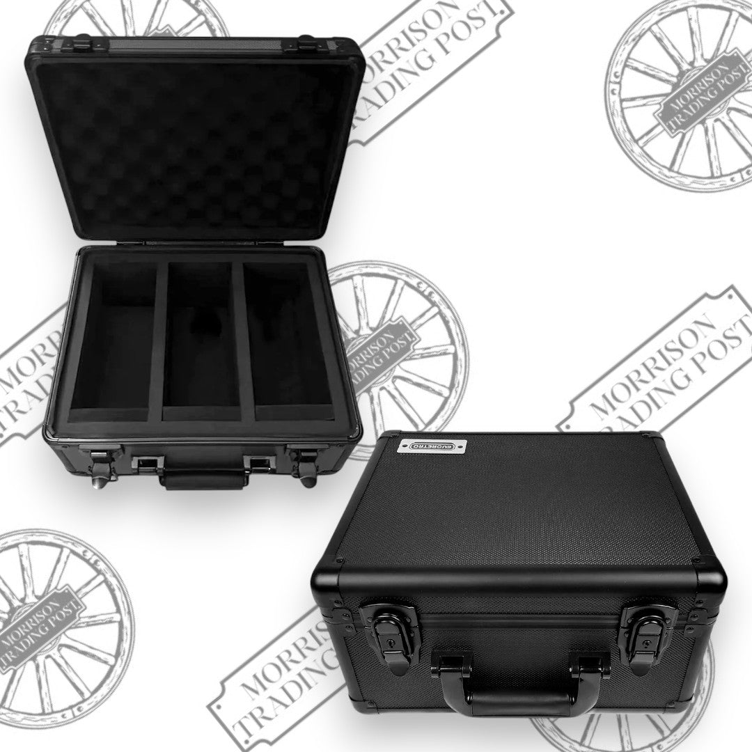 EVORETRO 3-Row Graded Card Case w/ key lock | Holds Up To 90 Slabs