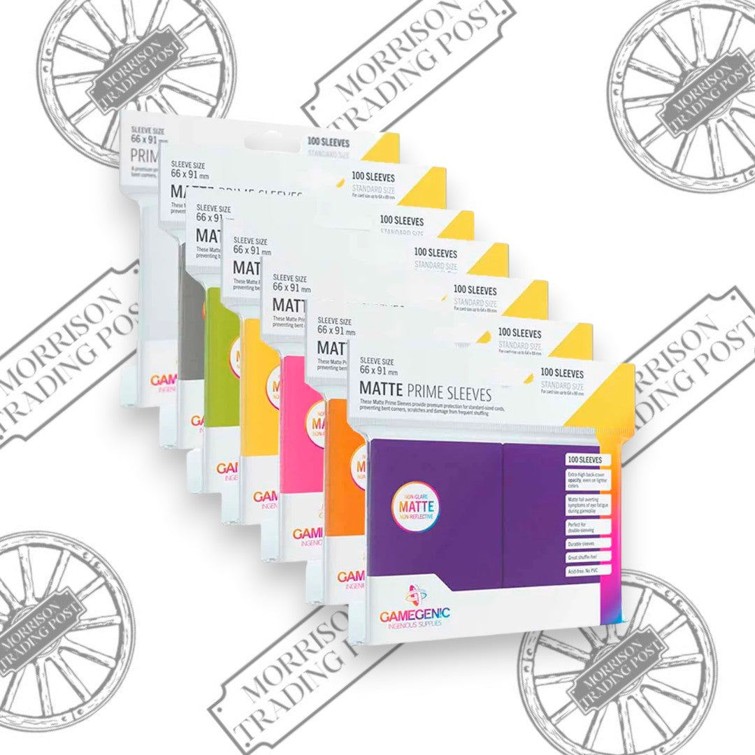 Gamegenic MATTE Prime Sleeves (100ct)