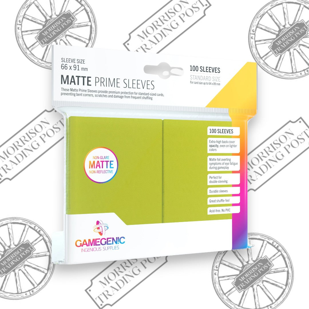 Gamegenic MATTE Prime Sleeves (100ct)