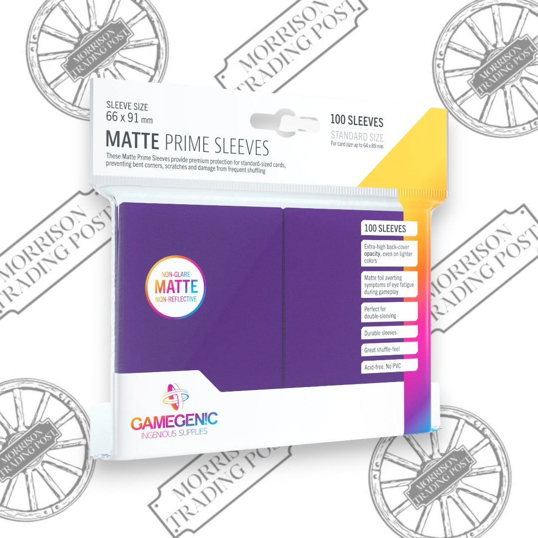 Gamegenic MATTE Prime Sleeves (100ct)