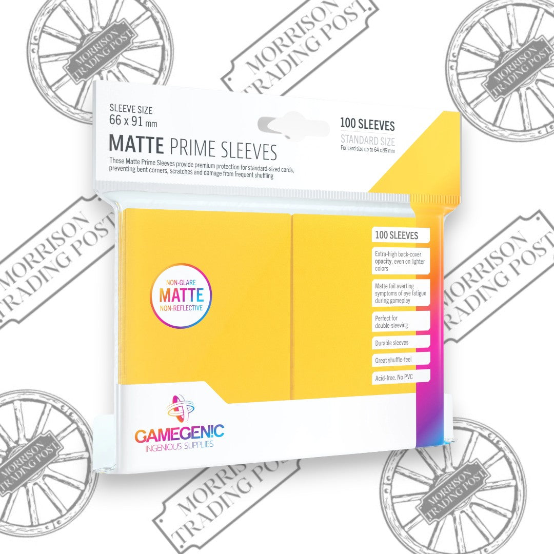 Gamegenic MATTE Prime Sleeves (100ct)