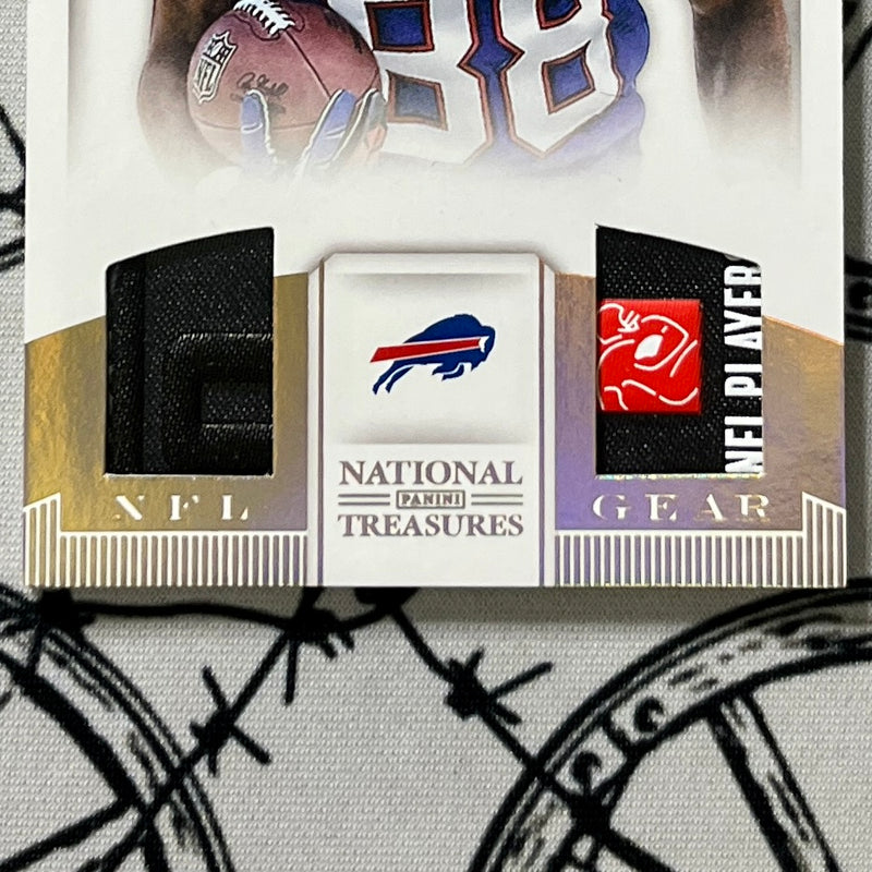 2013 Panini National Treasures MARQUISE GOODWIN Rookie Dual Patch 1/1