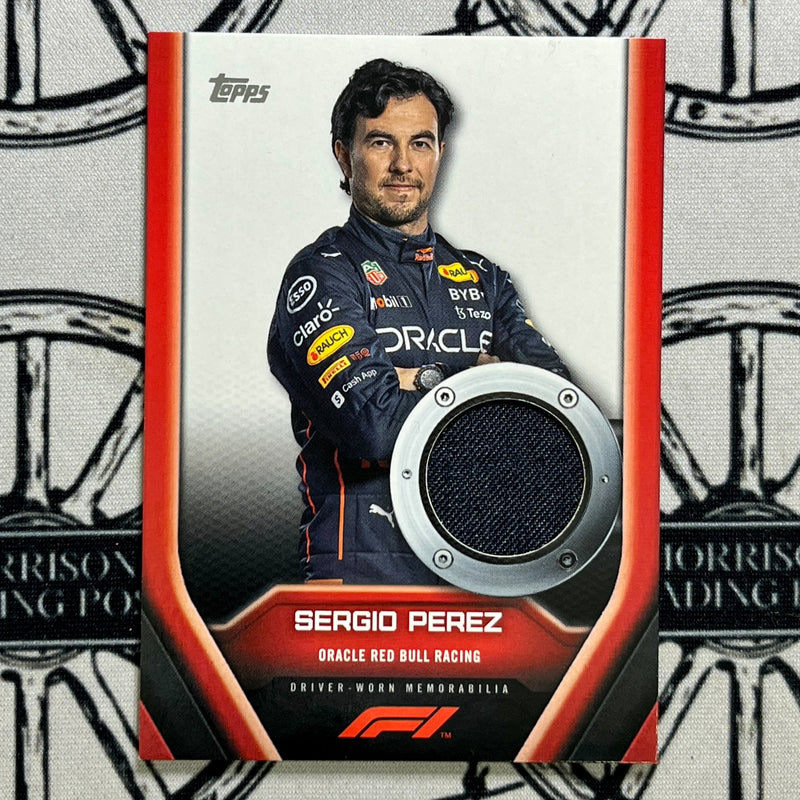 2022 Topps F1 SERGIO PEREZ Patch