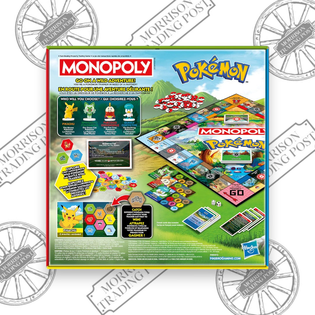 Monopoly Pokemon Edition Board Game
