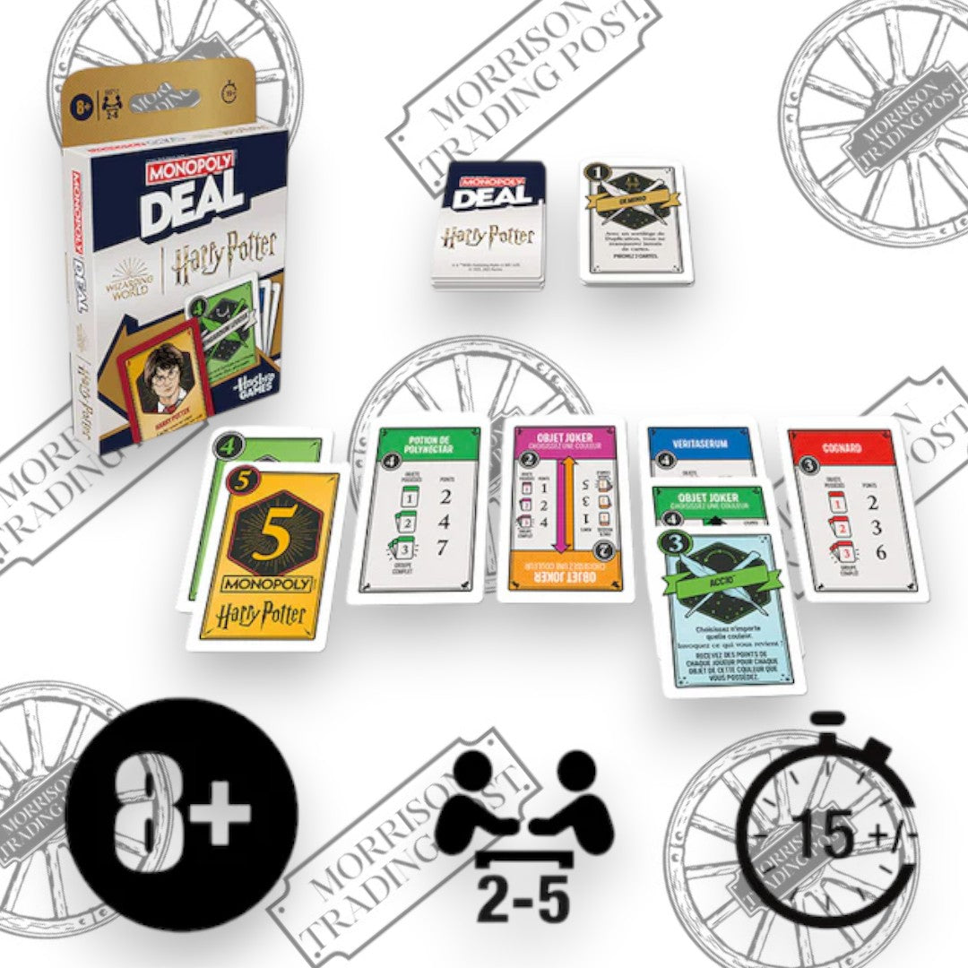 Monopoly Deal: Harry Potter Card Game