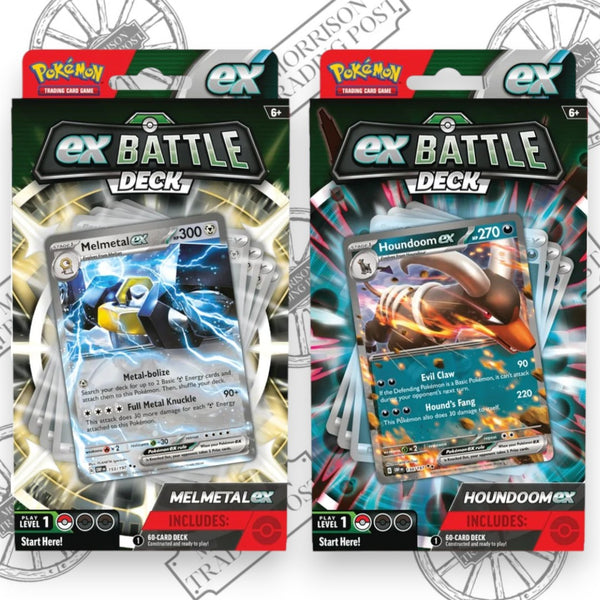 Pokemon Battle Deck Melmetal/Houndoom EX