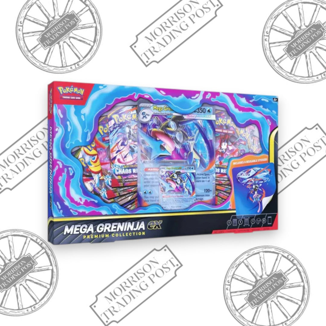 Pokemon XP ピンラリー 全12種 Pokemon Mega Greninja ex Premium Collection - MTP