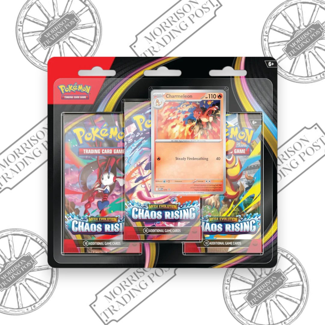 Pokemon Chaos Rising 3 Pack Blister