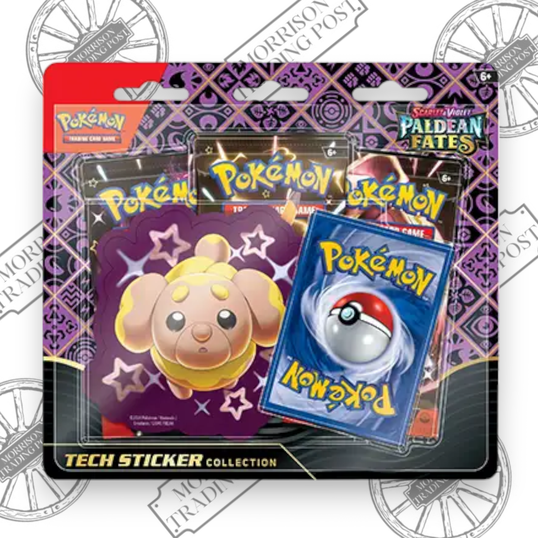 Pokemon Scarlet & Violet Paldean Fates Tech Sticker Collection