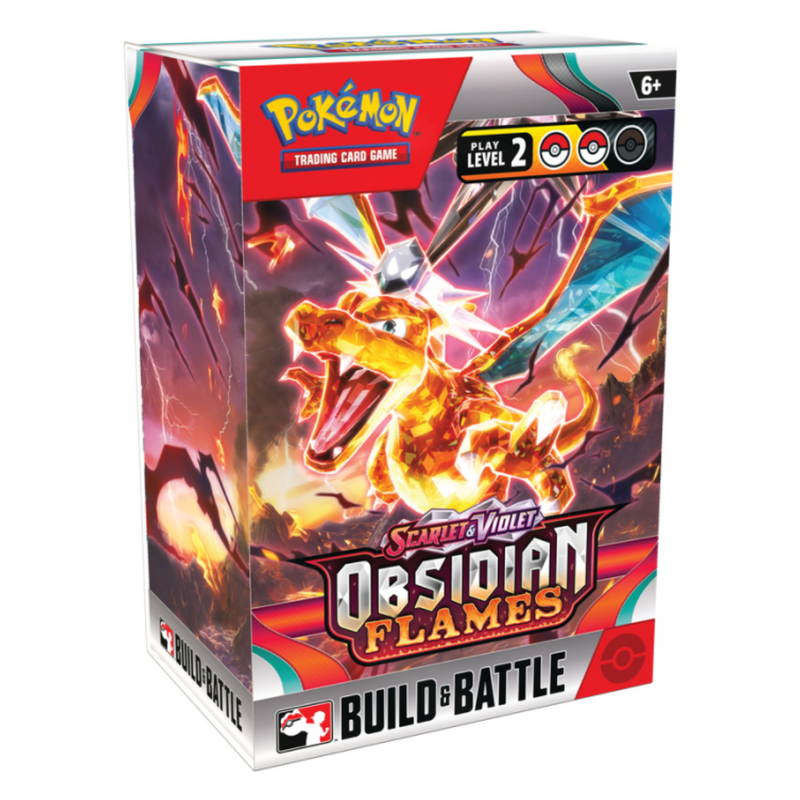 Pokemon SV3 Obsidian Flames Build & Battle Box