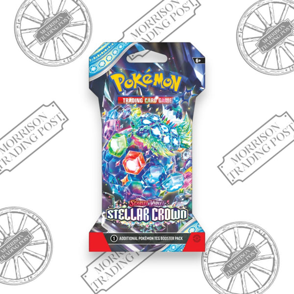 Pokemon Scarlet & Violet Stellar Crown Sleeved Booster Pack