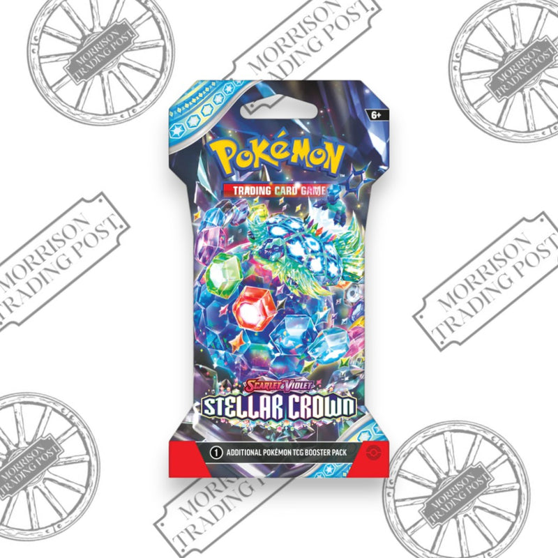 Pokemon Scarlet & Violet Stellar Crown Sleeved Booster Pack