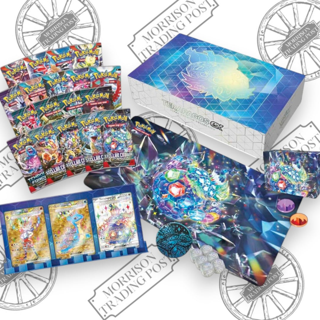 Pokemon Terapagos EX Ultra Premium Collection