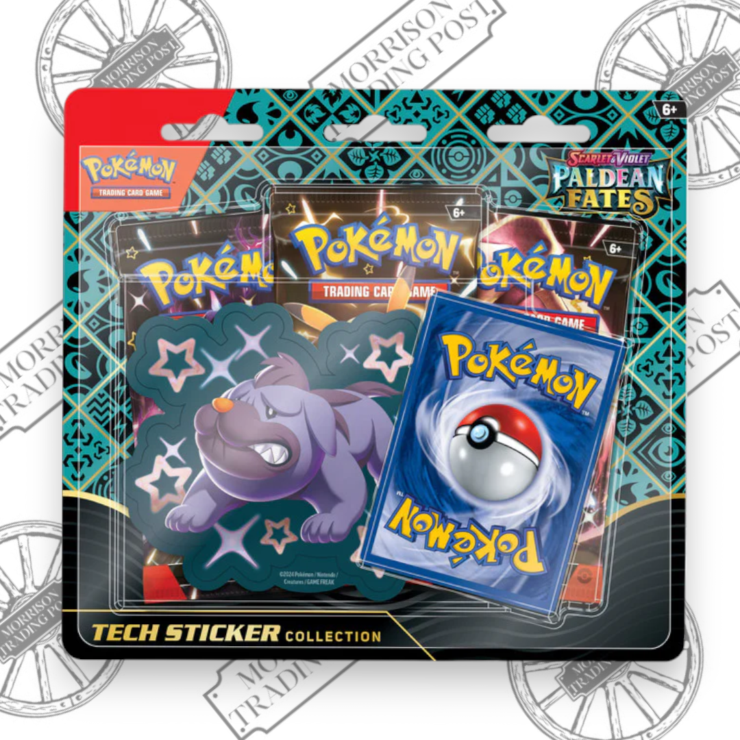 Pokemon Scarlet & Violet Paldean Fates Tech Sticker Collection