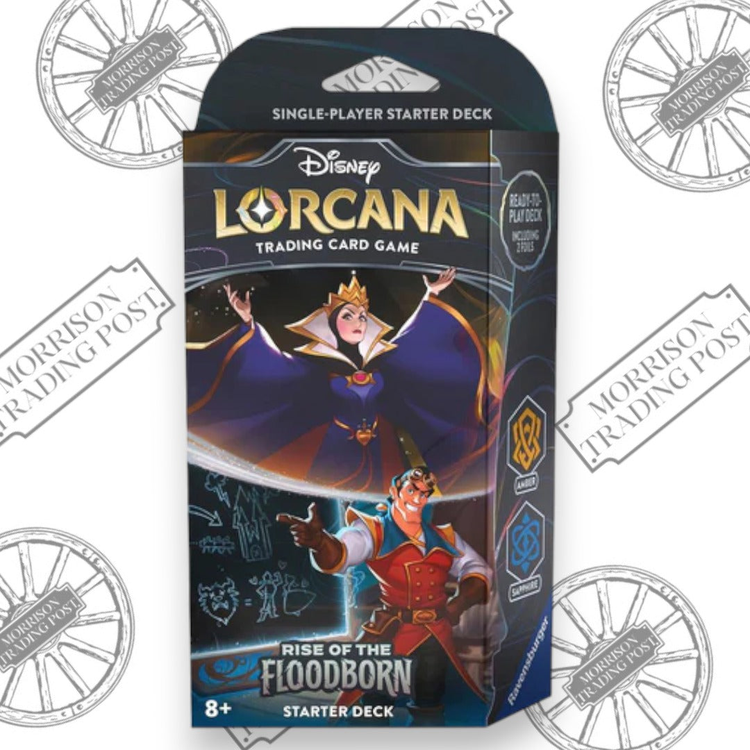 Disney Lorcana Chapter 2 Rise Of The Floodborn Starter Deck