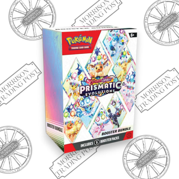 Pokemon Scarlet & Violet Prismatic Evolutions Booster Bundle