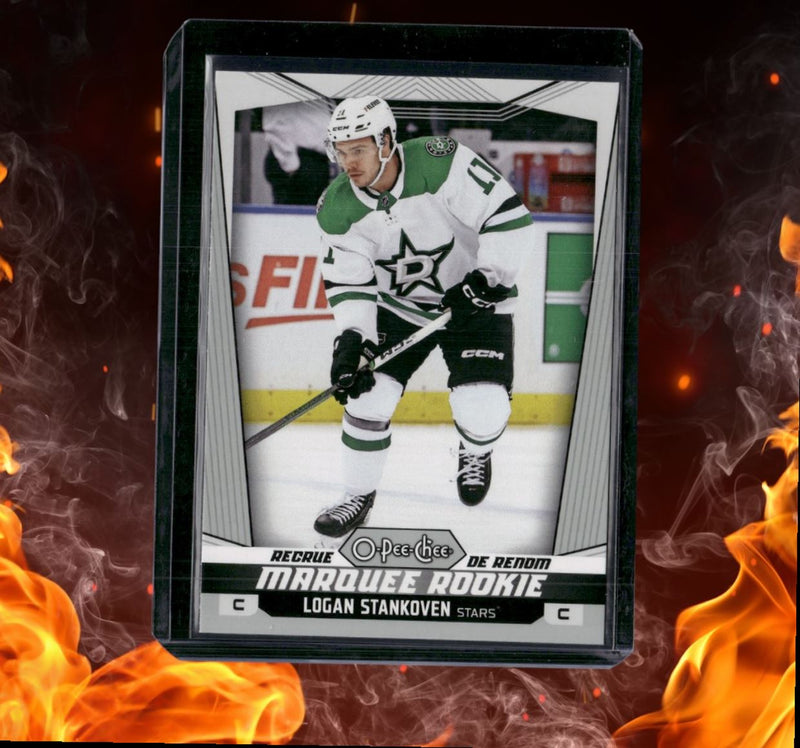 2024-25 O-Pee-Chee Logan Stankoven Marquee (B) Rookie