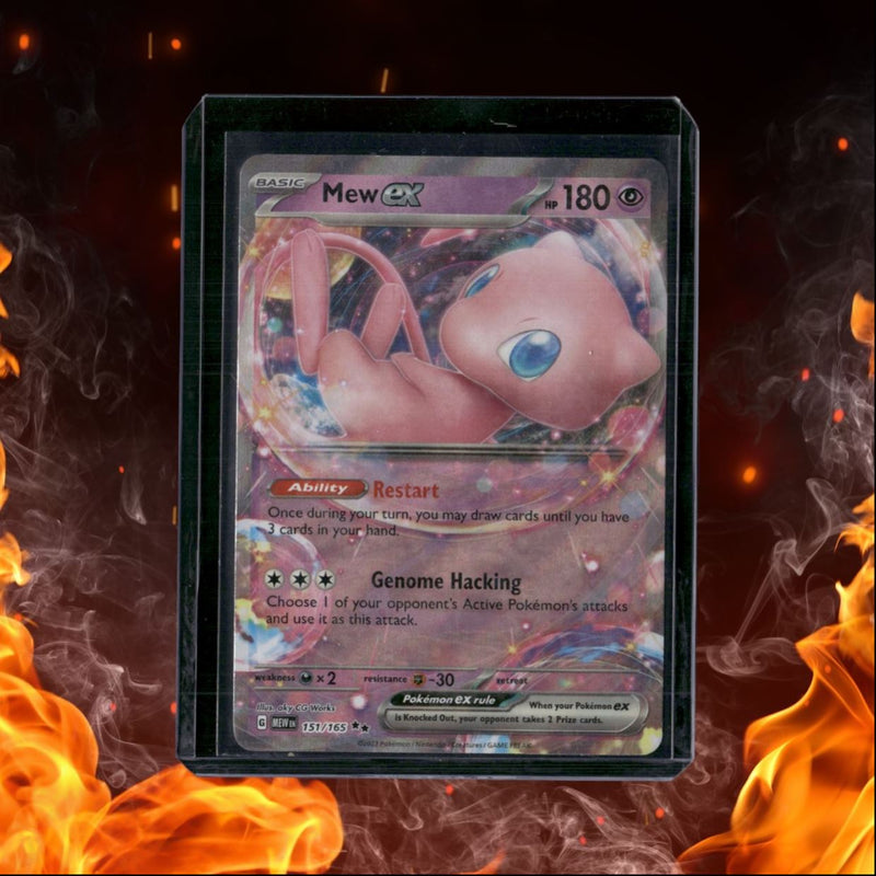 2023 Pokemon 151 English Mew EX Double Rare LP (B)