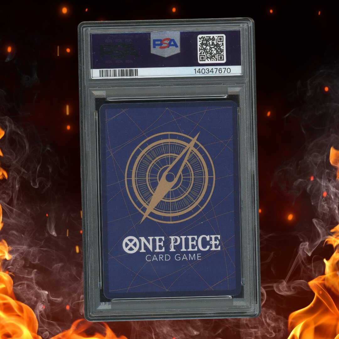 One Piece Japanese Door Jolly Roger Foil PSA 10 #094