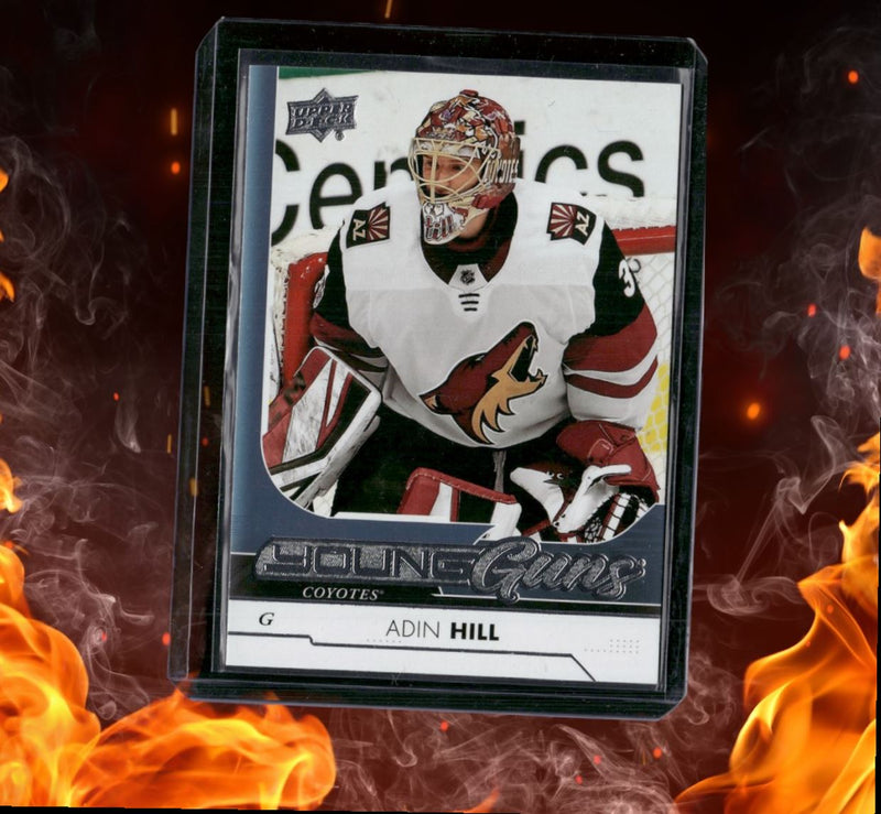 2017-18 Upper Deck Adin Hill Young Guns Rookie