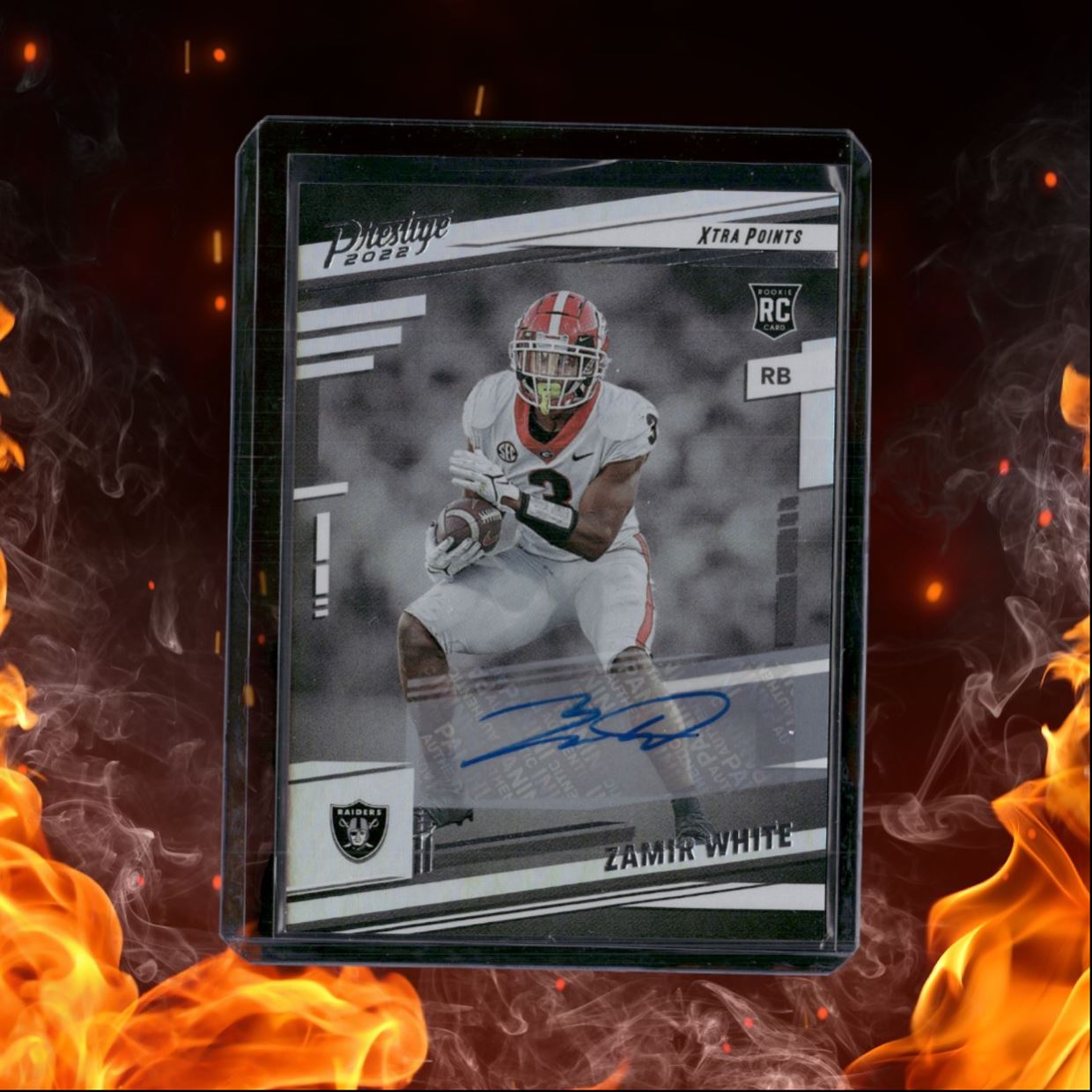 2022 Panini Prestige Zamir White Xtra Points Premium Rookie Auto #388