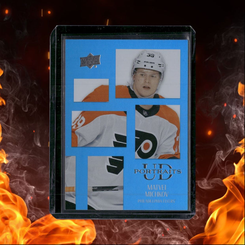 2024-25 Upper Deck Matvei Michkov UD Portraits Rookie