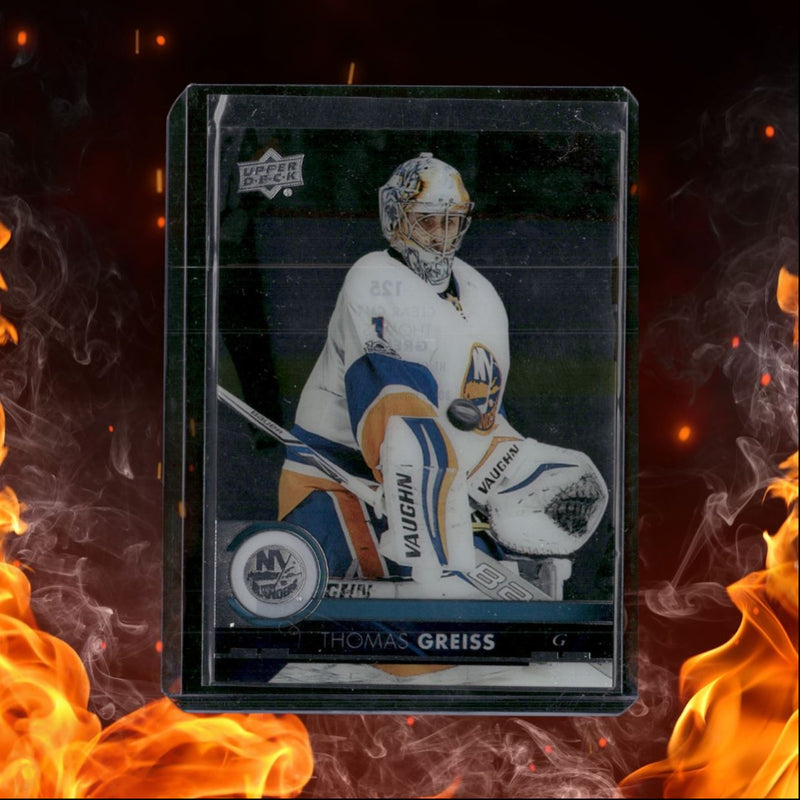 2017-18 Upper Deck Thomas Greiss Clear Cut SSP