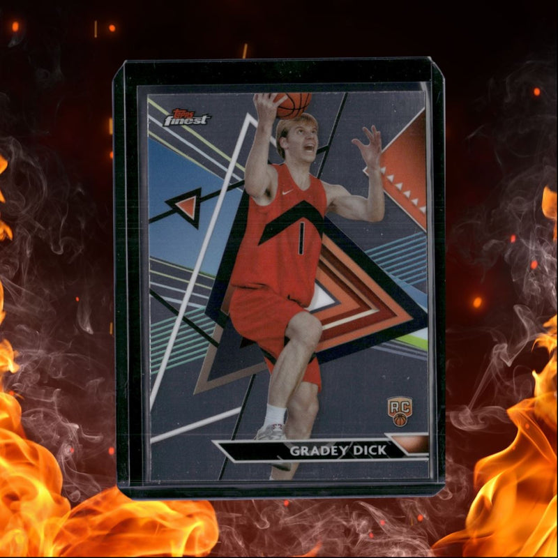 2023-24 Topps Finest Basketball Gradey Dick Uncommon Rookie