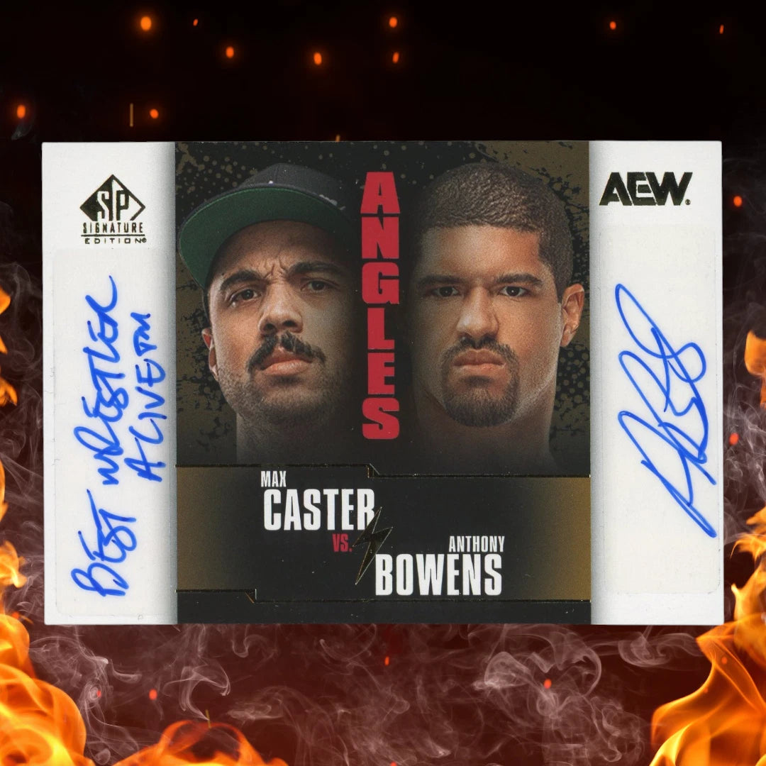 2026 Upper Deck AEW SP Signature Edition CASTER / BOWENS Dual Auto #SPG-AC