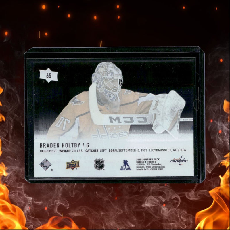 2019-20 Upper Deck Braden Holtby Clear Cut SSP