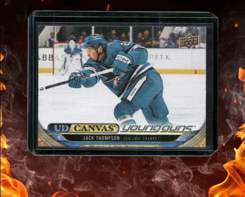 2024-25 Upper Deck Jack Thompson Canvas Young Guns (B) Rookie