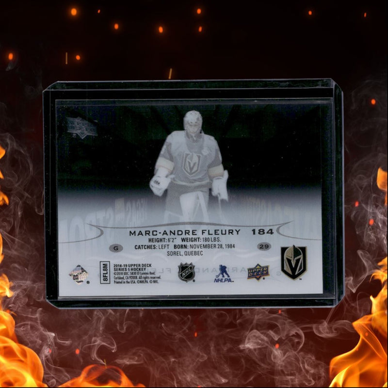2018-19 Upper Deck Marc-Andre Fleury Clear Cut SSP (B)