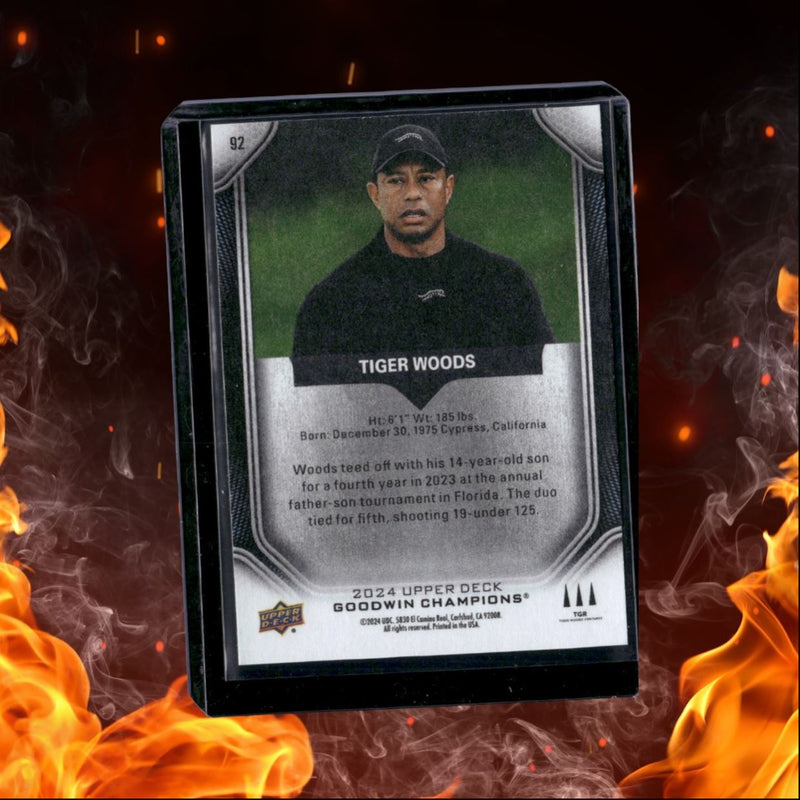 2024 Upper Deck Goodwin Champions Tiger Woods (B)