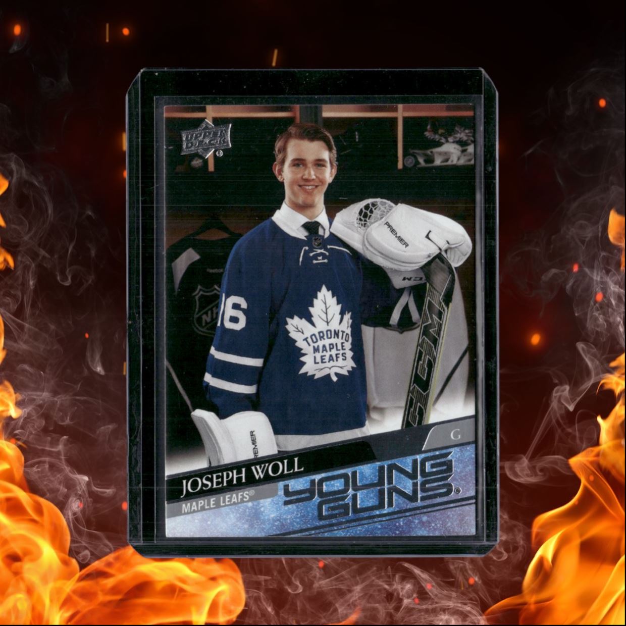 2020-21 Upper Deck Joseph Woll Young Guns (E) Rookie #208