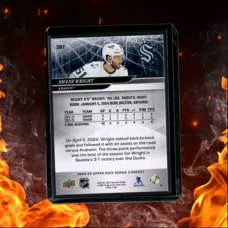 2024-25 Upper Deck Shane Wright Deluxe 086/250