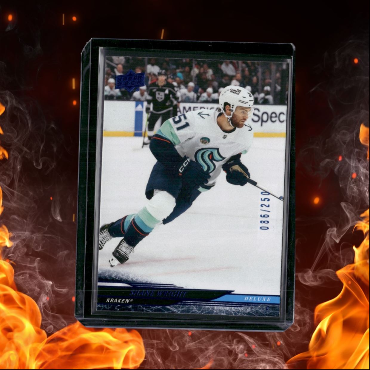 2024-25 Upper Deck Shane Wright Deluxe 086/250 #397