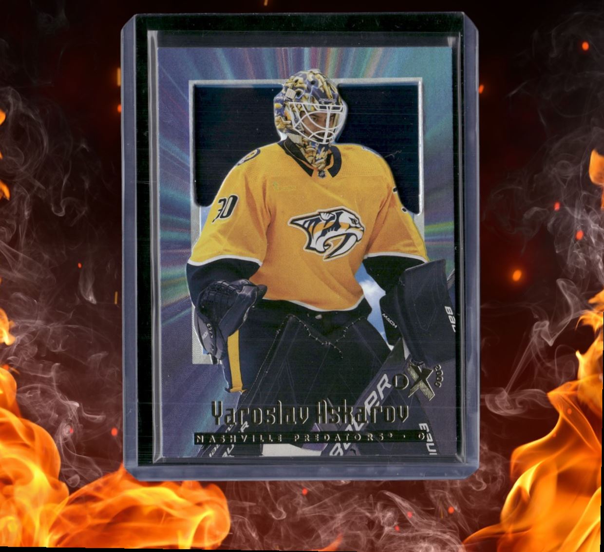 2023-24 SkyBox EX 2000 Yaroslav Askarov (A) Rookie #134