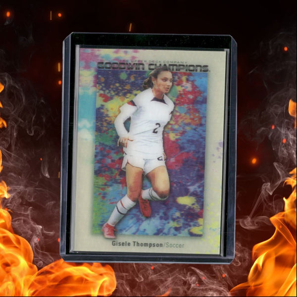 2024 Upper Deck Goodwin Champions Gisele Thompson Splash of Color Lenticular SSP