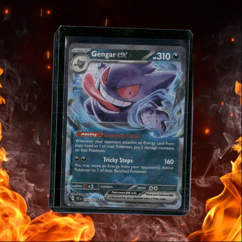 2024 Pokemon Temporal Forces Gengar EX Double Rare LP