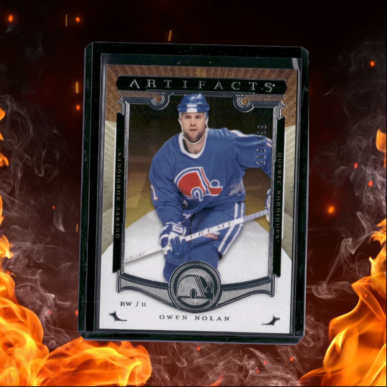 2015-16 Upper Deck Artifacts Owen Nolan Silver 265/499 #148